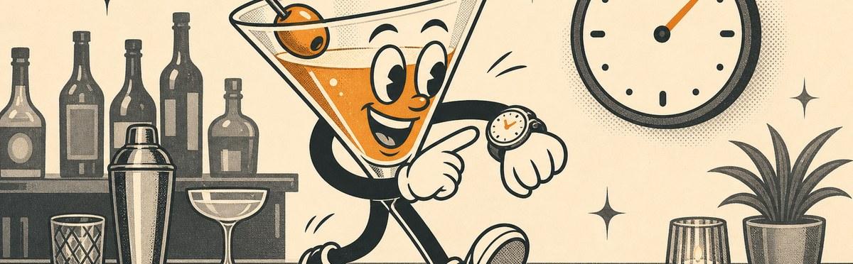 Happy hour de pintas en la terraza